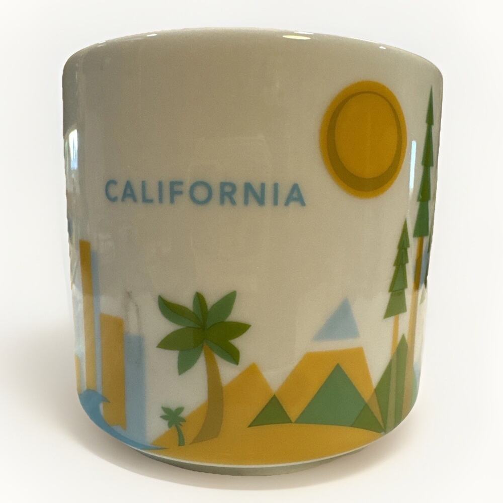 Starbucks California You Are Here Collection Series Coffee Mug, 14 oz 2017